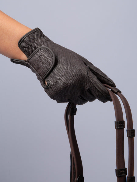 Riding Gloves Grip COFFEE