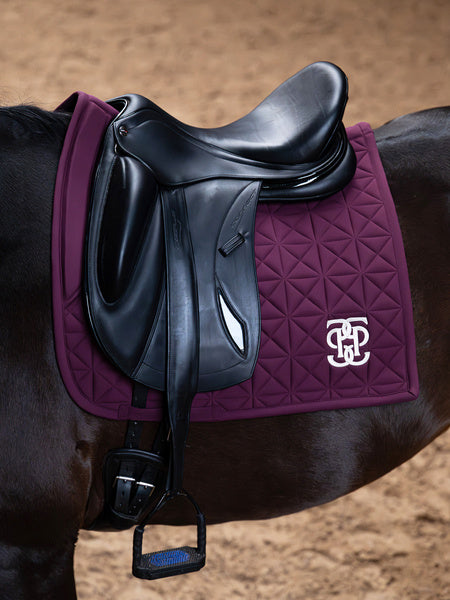 SP Diamond Quilt PLUM, Dressage