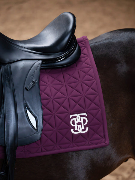 SP Diamond Quilt PLUM, Dressage