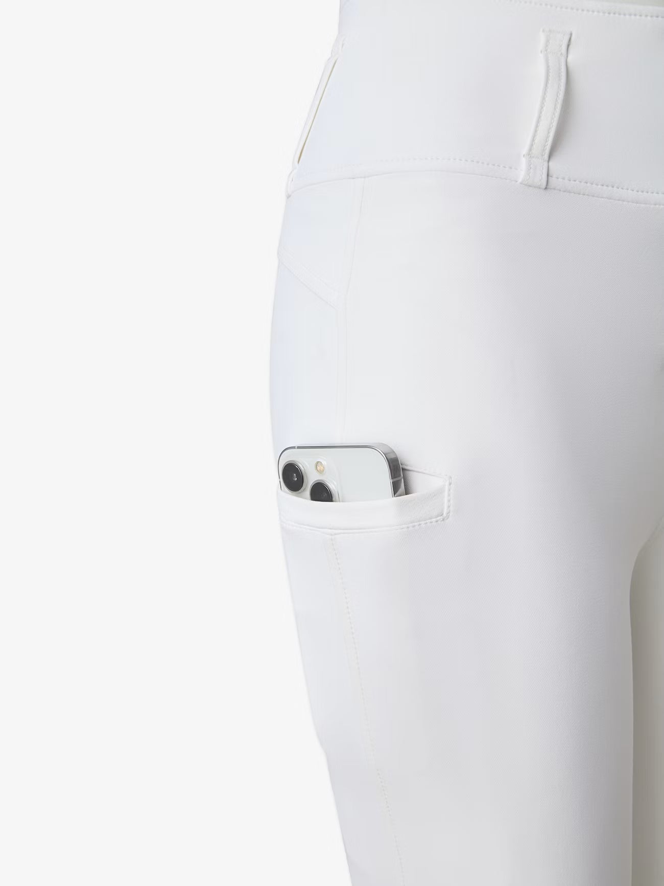 Breeches Charlotte FG, WHITE (with pocket)