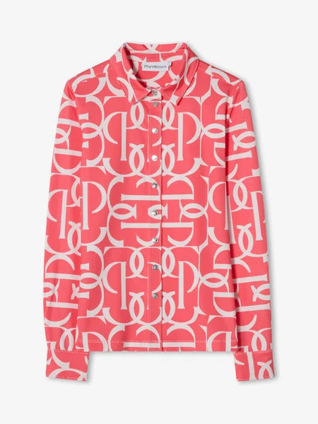 Shirt Valerie Printed L/S PINK GUAVA