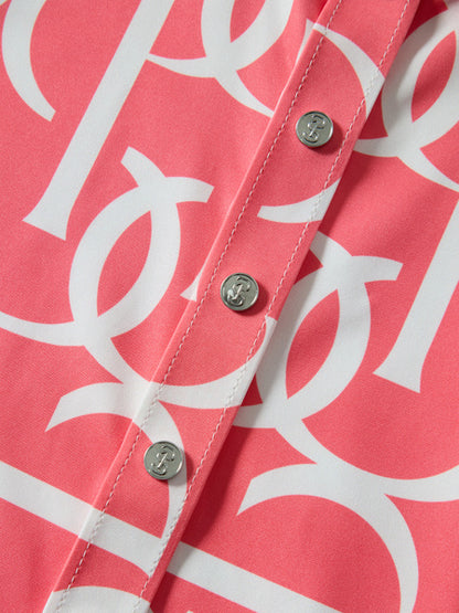 Shirt Valerie Printed L/S PINK GUAVA