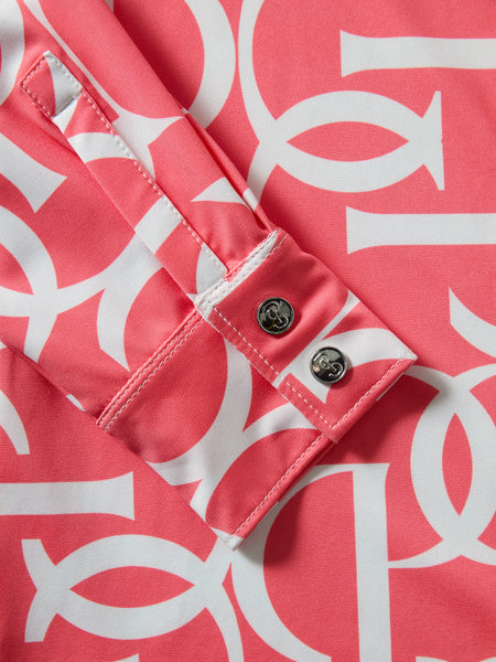 Shirt Valerie Printed L/S PINK GUAVA