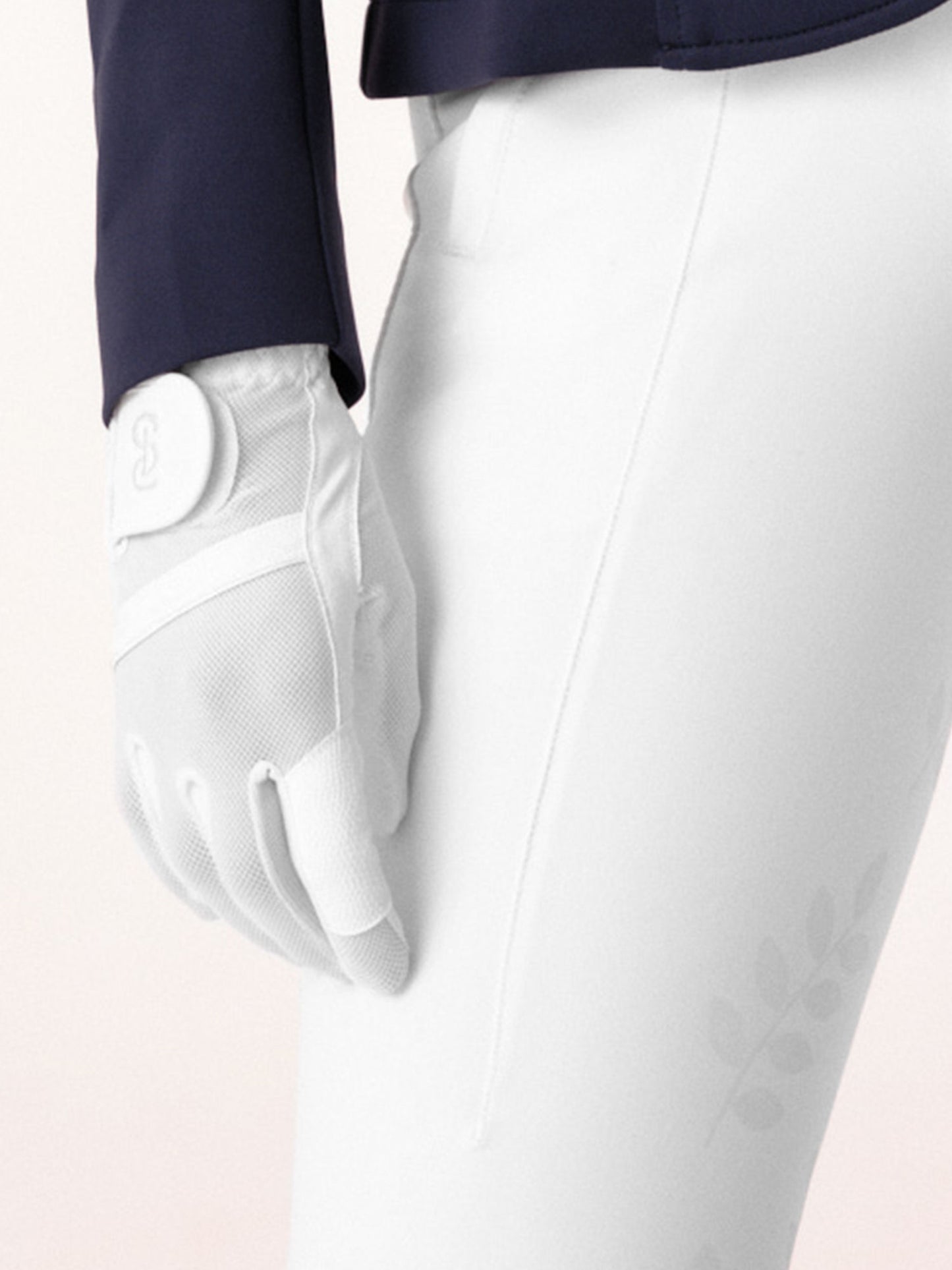 Riding Gloves Mesh WHITE