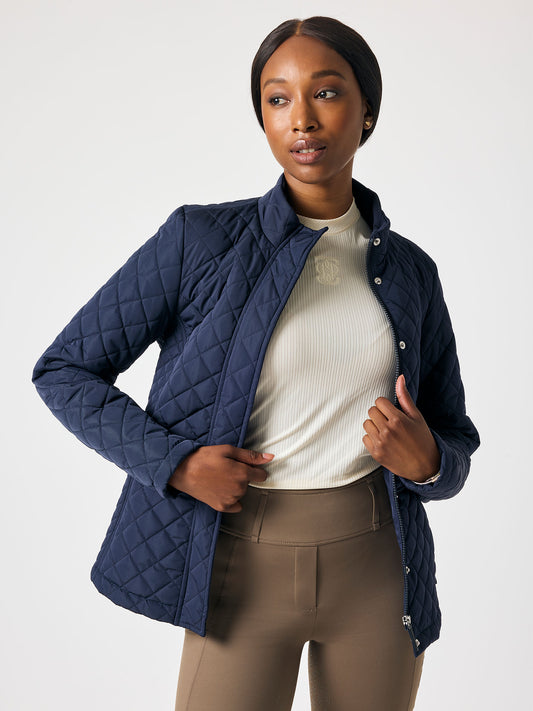 Jacket Quilted Lillian, NAVY