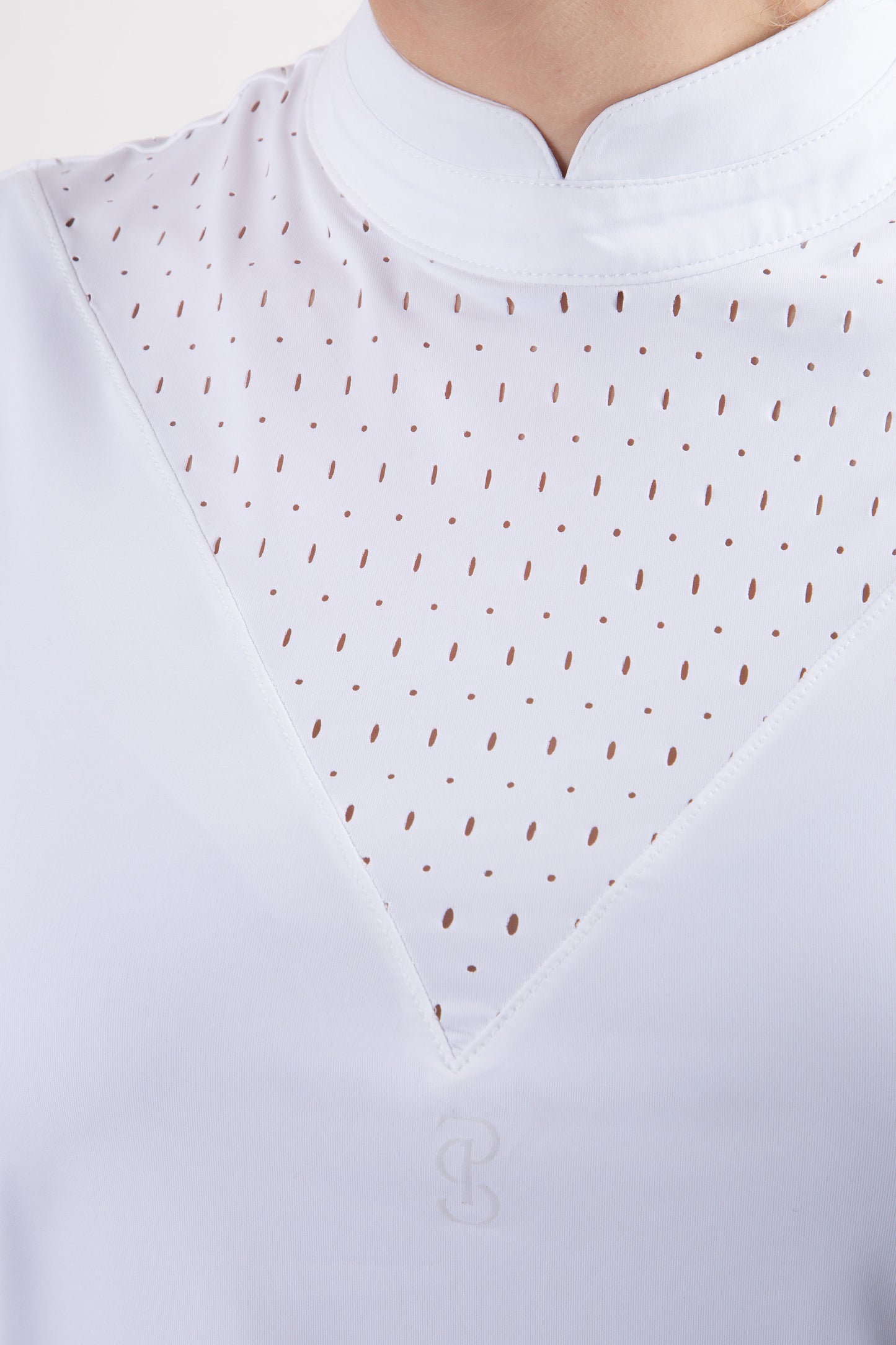Shirt DAHLIA Competition S/L, WHITE