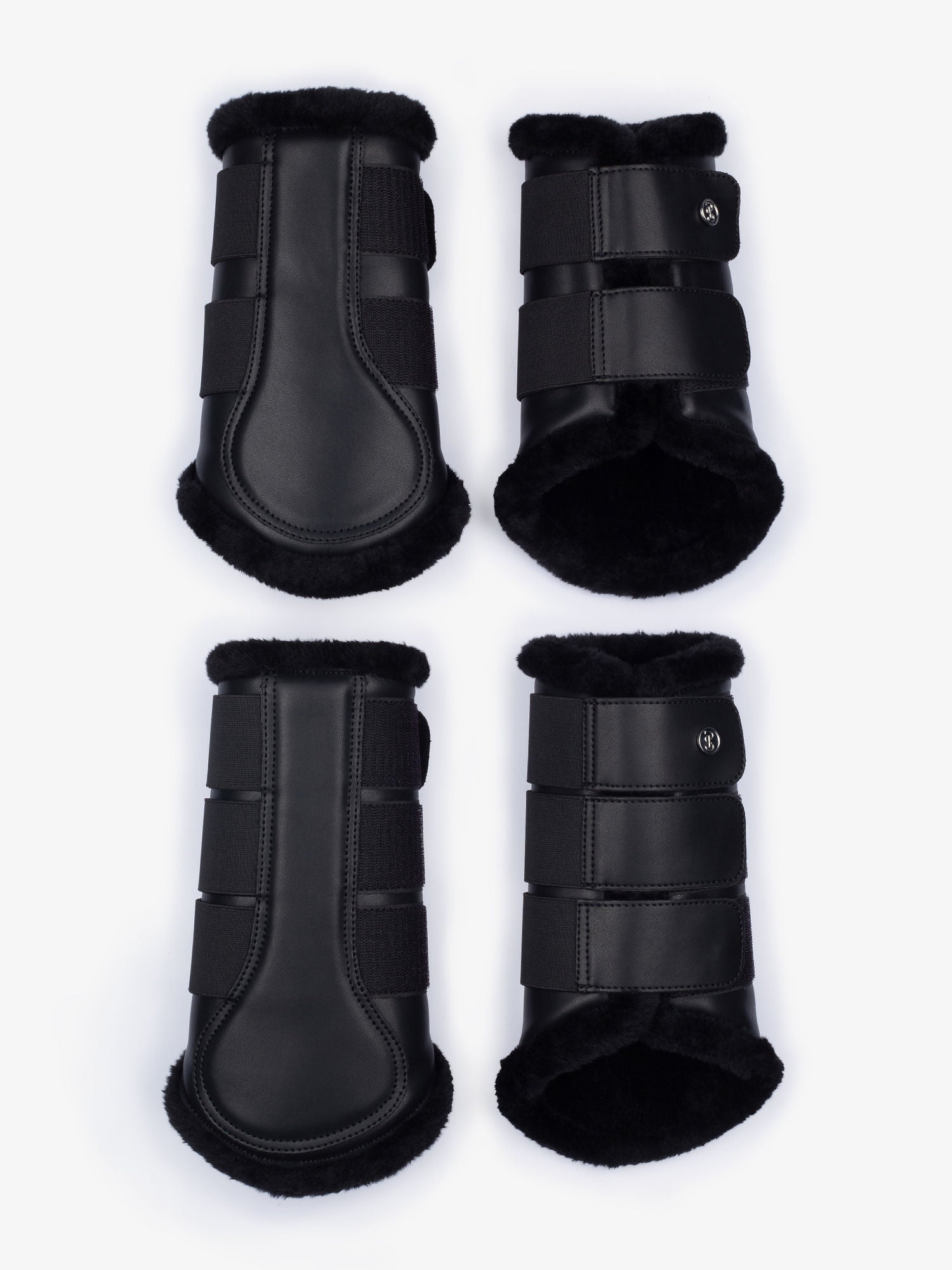 Brushing Boots Premium BLACK FUR (Ft & Hd)