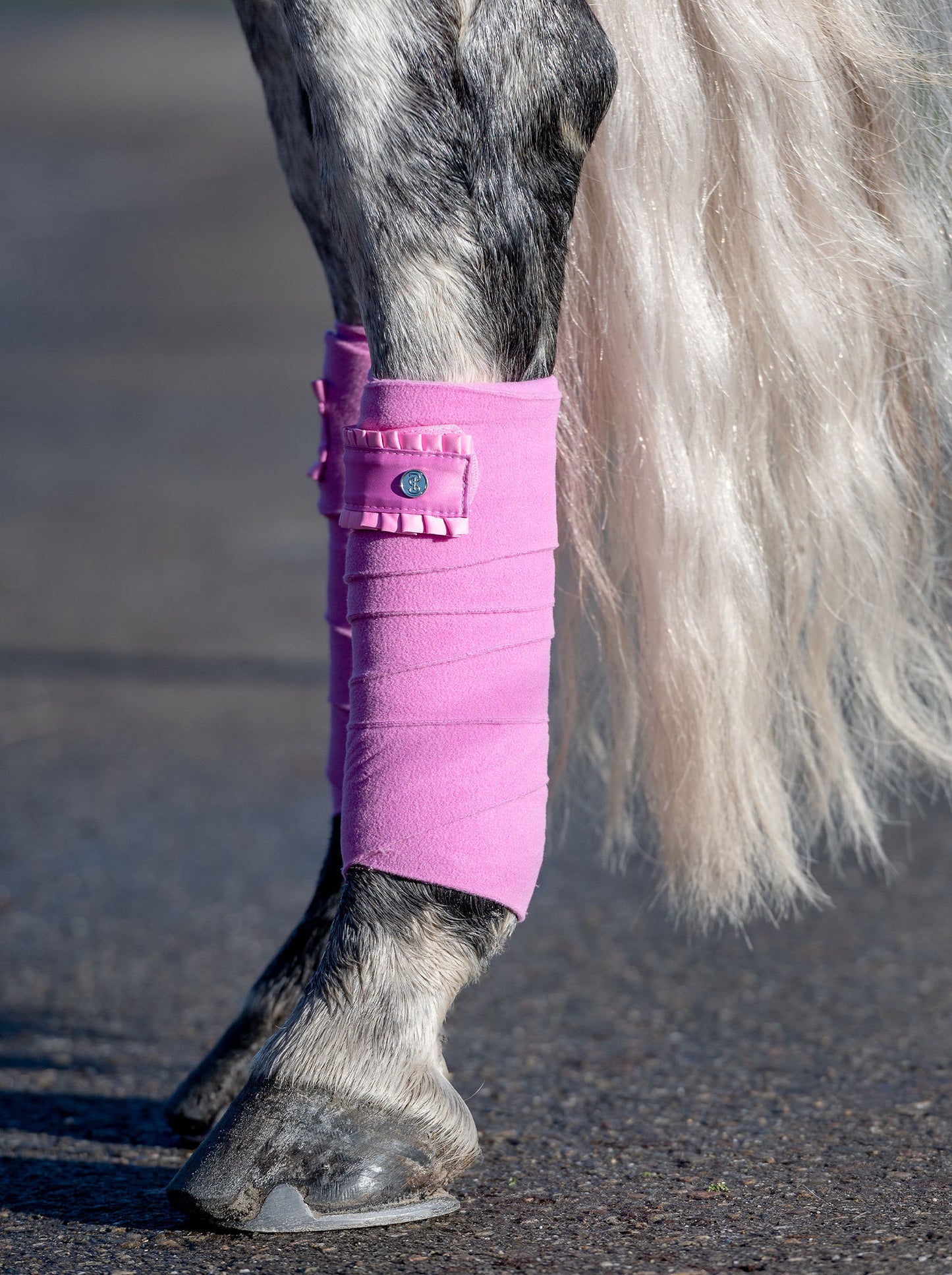 Polos Ruffle Pearl BRIGHT MAGENTA