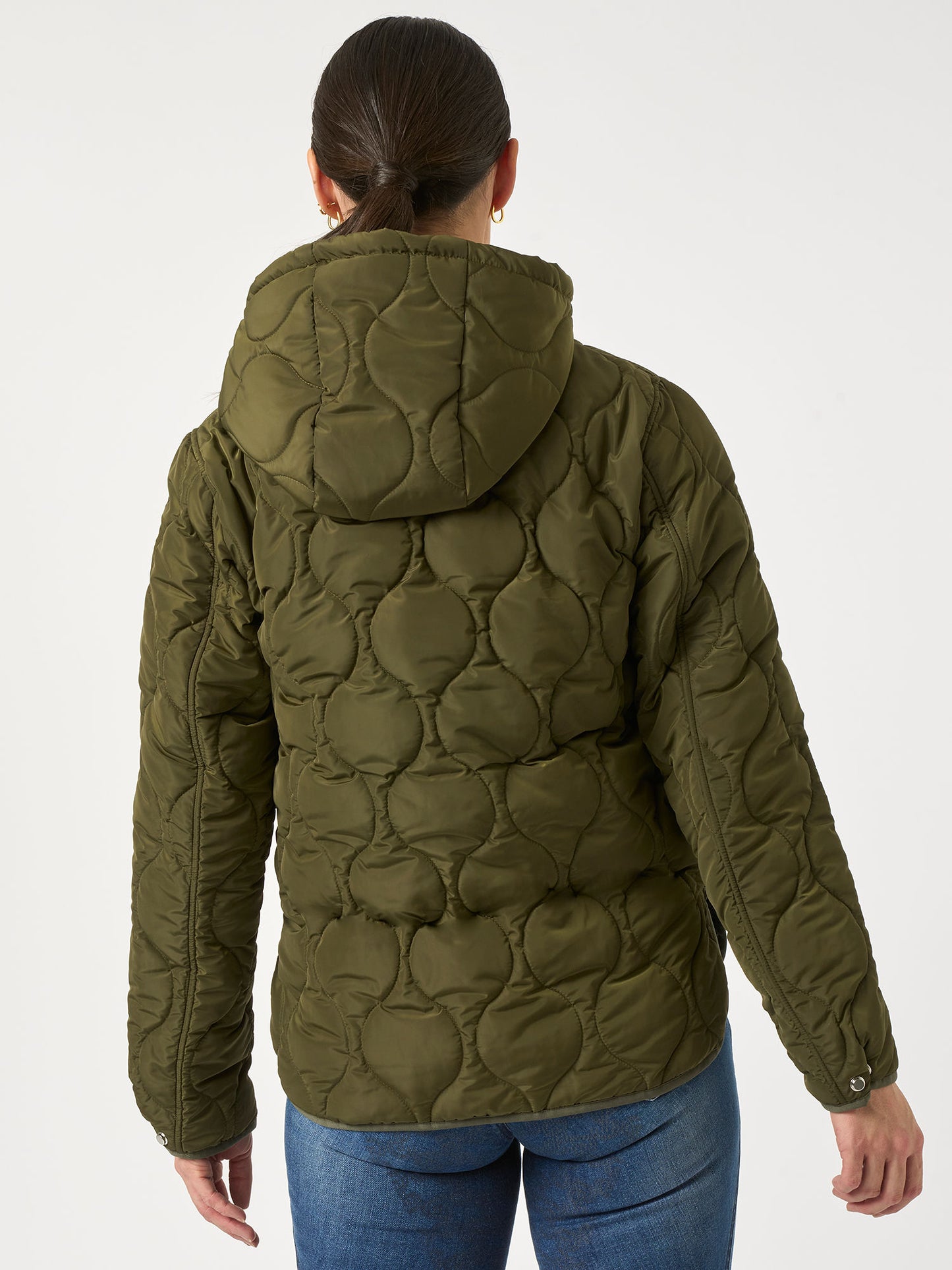 Jacket Lara Quilted, SEAWEED GREEN