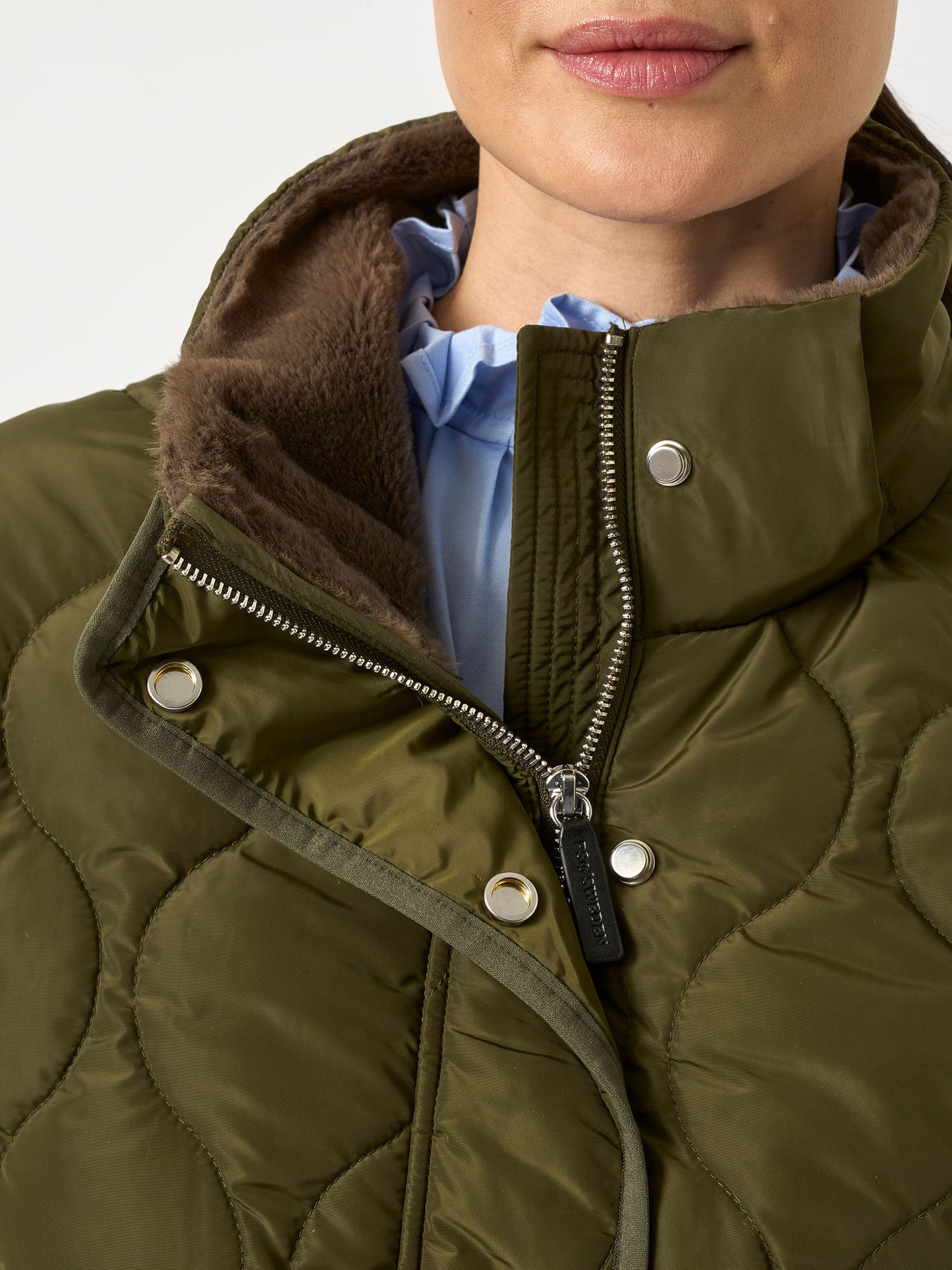 Jacket Lara Quilted, SEAWEED GREEN
