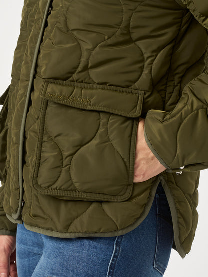 Jacket Lara Quilted, SEAWEED GREEN