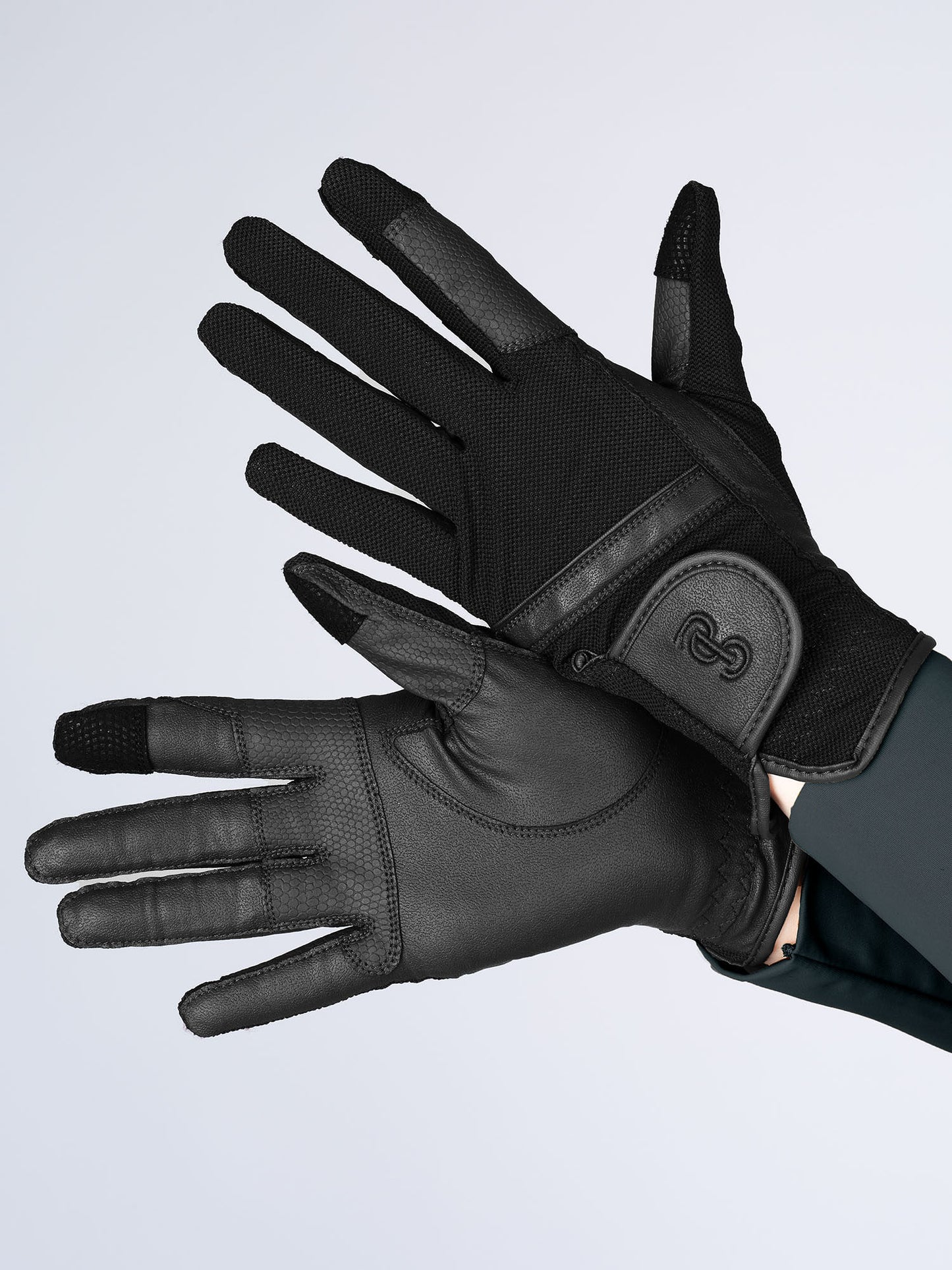 Riding Gloves Mesh BLACK