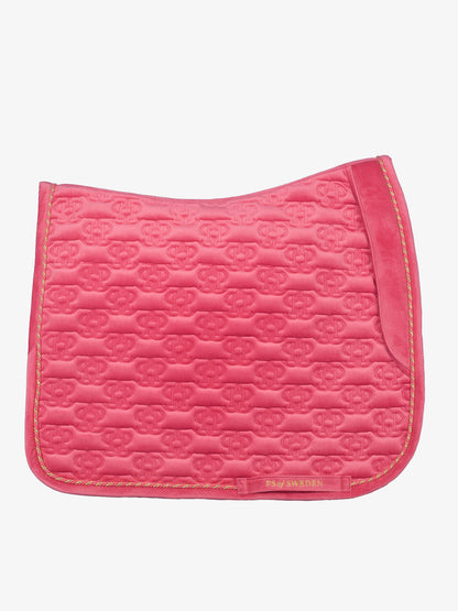 SP Velvet Monogram SCARLET PINK Dressage