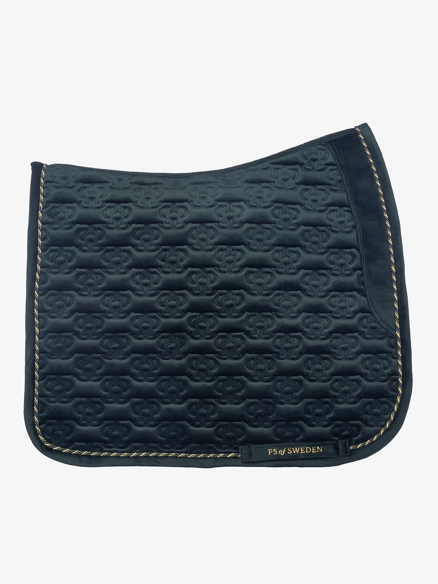 SP Velvet Monogram MIDNIGHT GREEN Dressage