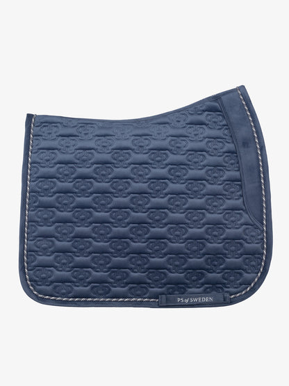 SP Velvet Monogram MIST BLUE Dressage