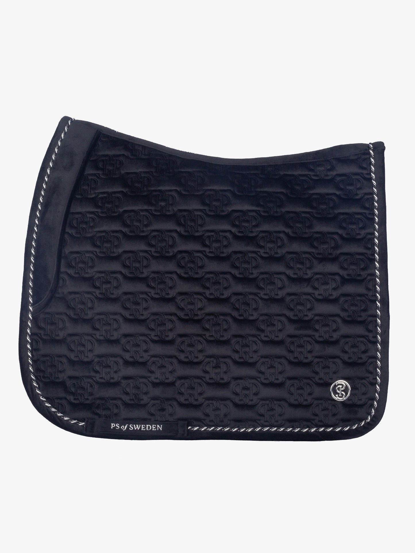 SP Velvet Monogram BLACK Dressage