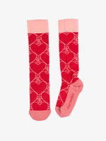 Load image into Gallery viewer, Riding Socks HEART RED
