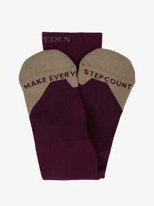 Riding Socks Holly, 2-pack WINE