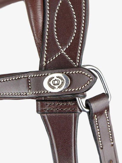 Throatlatch FLAT Dark Stitch - PS Bridles