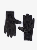 Load image into Gallery viewer, Riding Gloves Leather, BLACK
