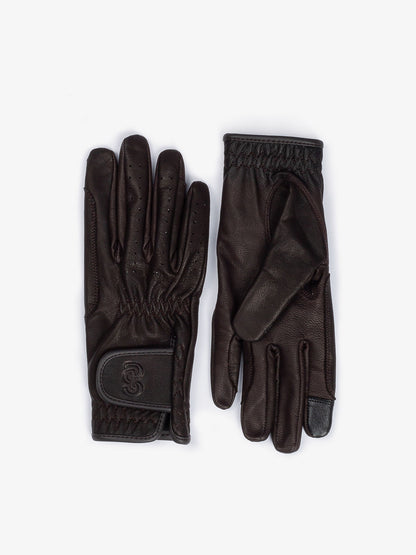 Riding Gloves Soft Leather, COFFEE