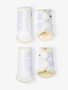 Brushing Boots Premium WHITE (Ft & Hd)